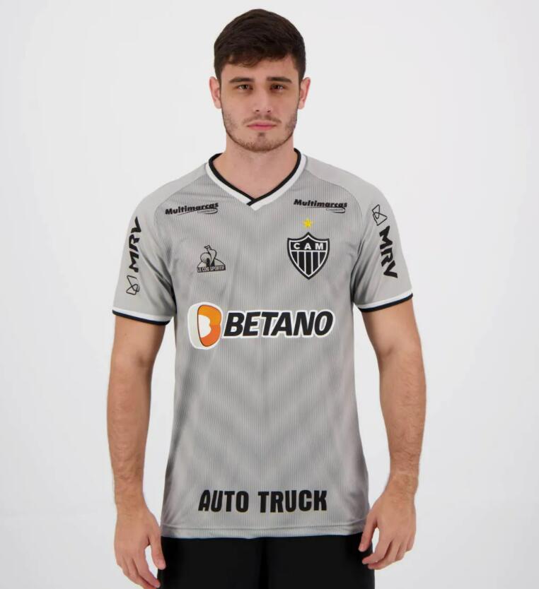 2021/22 Atletico Mineiro Goalkeeper Grey Soccer Jersey Shirt